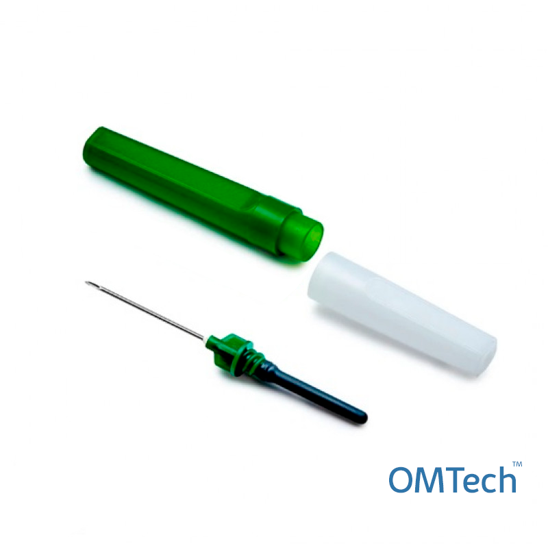 Голка для забору венозної крові, стерильна, для одноразового використання, OMTech™ , Тип I, 21G (0.80 мм x 38 мм)